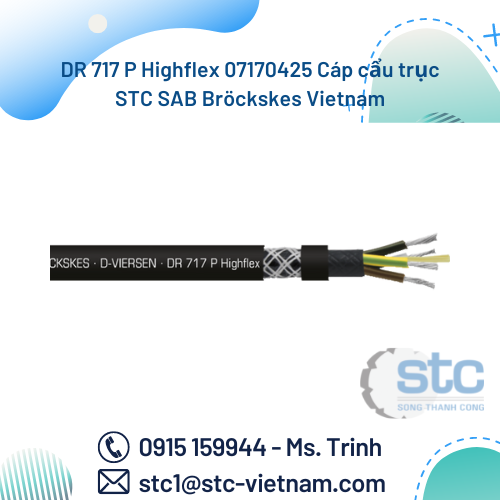 DR 717 P Highflex 07170425 Reeling Cables SAB Bröckskes - Song Thành ...