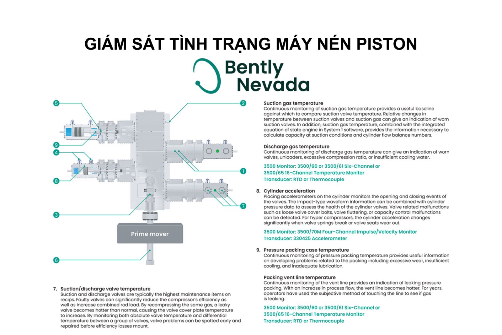 Piston bently nevada vietnam